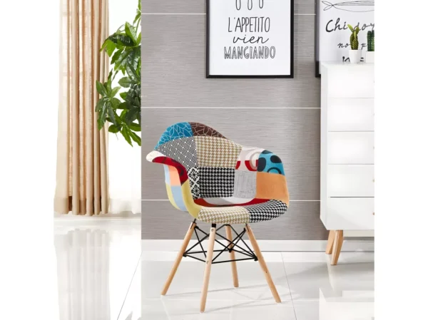 Moda Patchwork Tub Eames Armchair